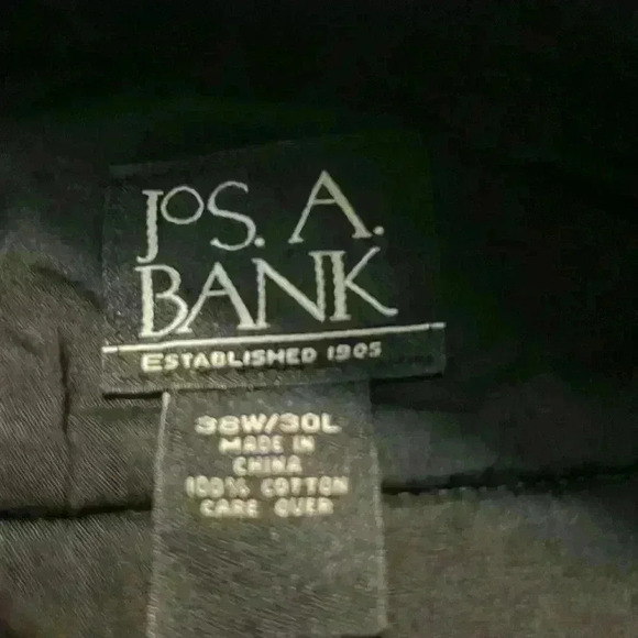 Men’s black corduroy JOS.A. Bank. - Picture 7 of 7